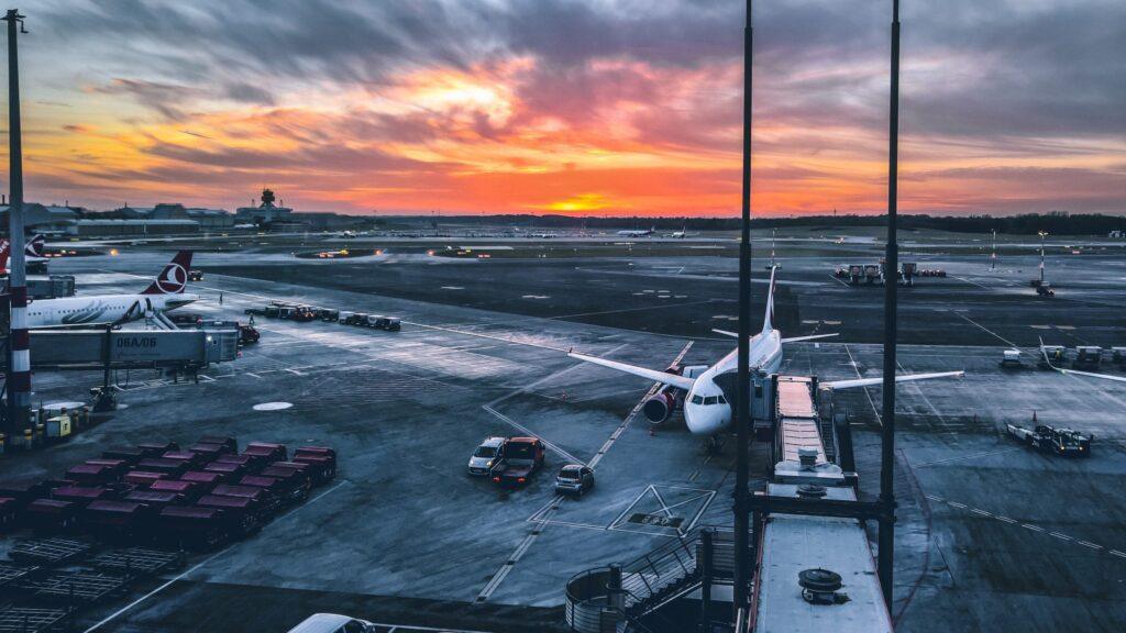 Plane at the Gate