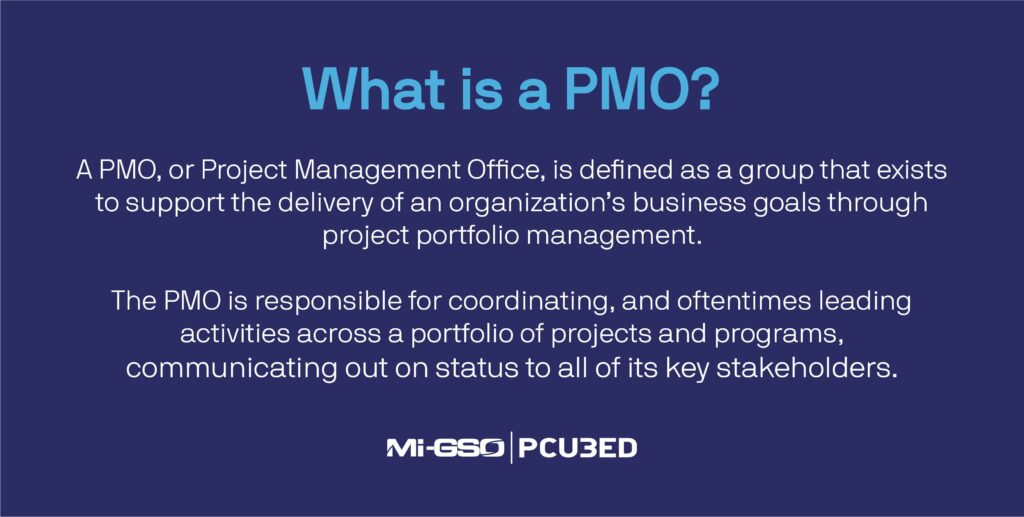 text explaining what a PMO is