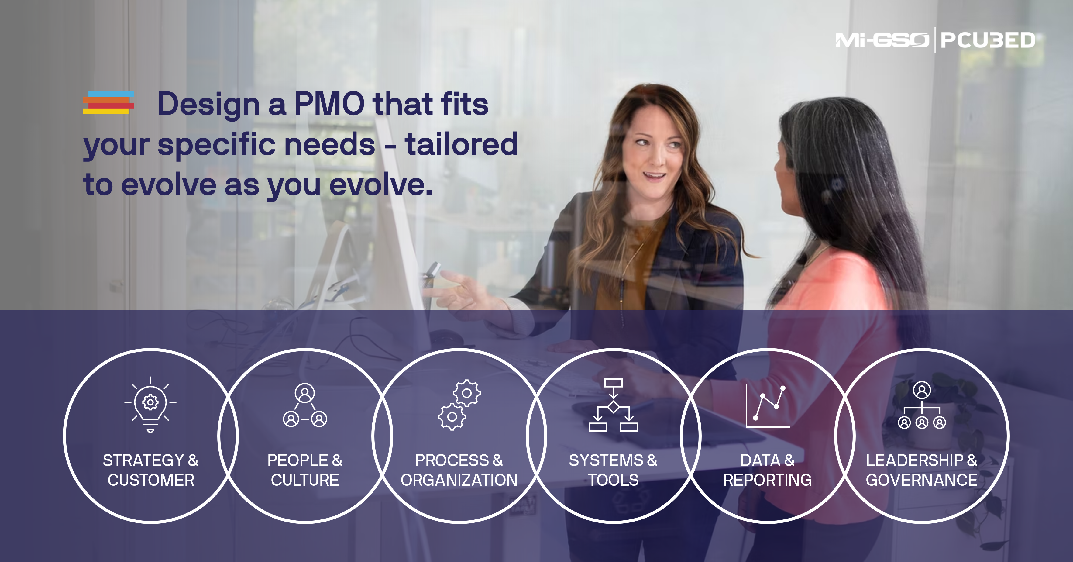 PMO approach based on the elements of a PMO