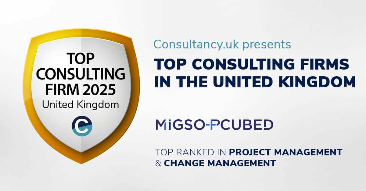 MP ranked as a Top UK Project Management Consulting Firm — MIGSO-PCUBED