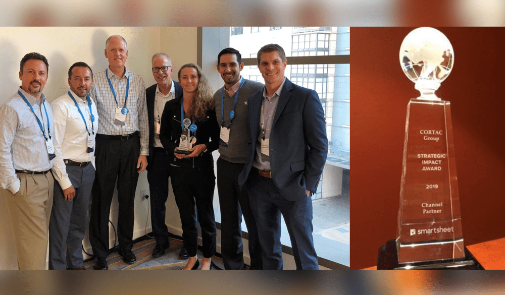 CORTAC Group Wins Smartsheet’s Strategic Impact Award