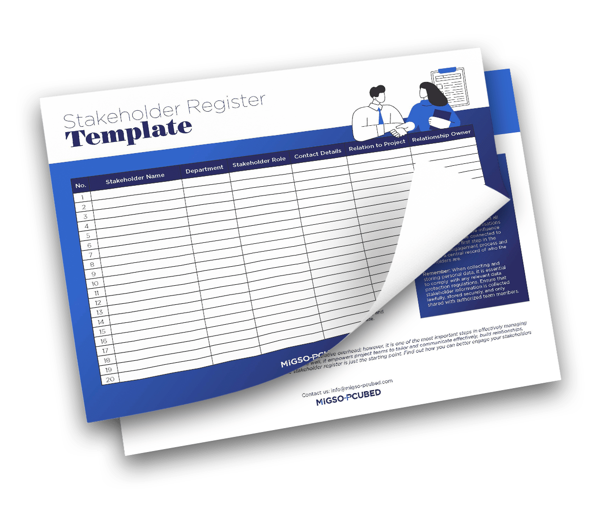 Stakeholder Register Template