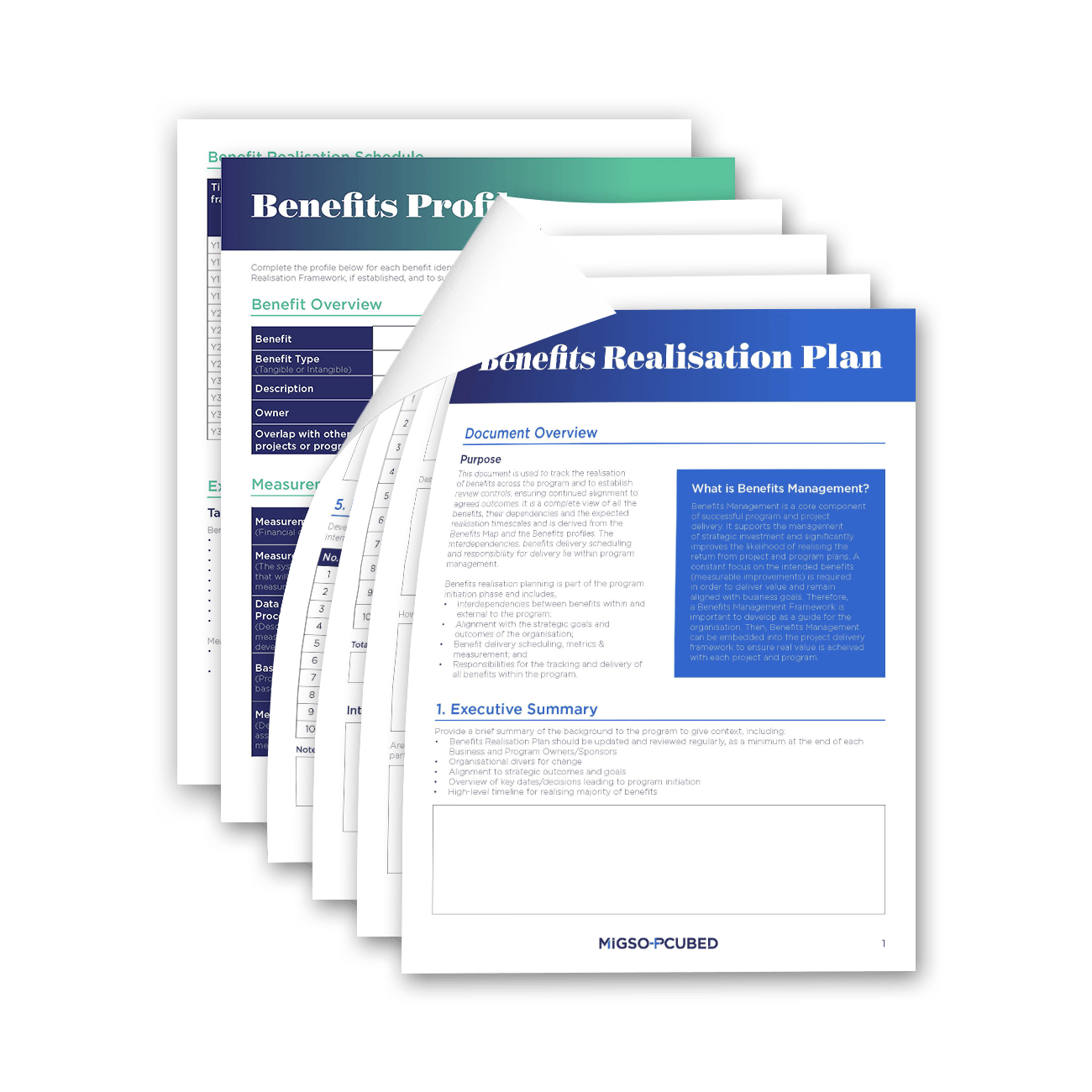 Benefits Realisation Plan Template
